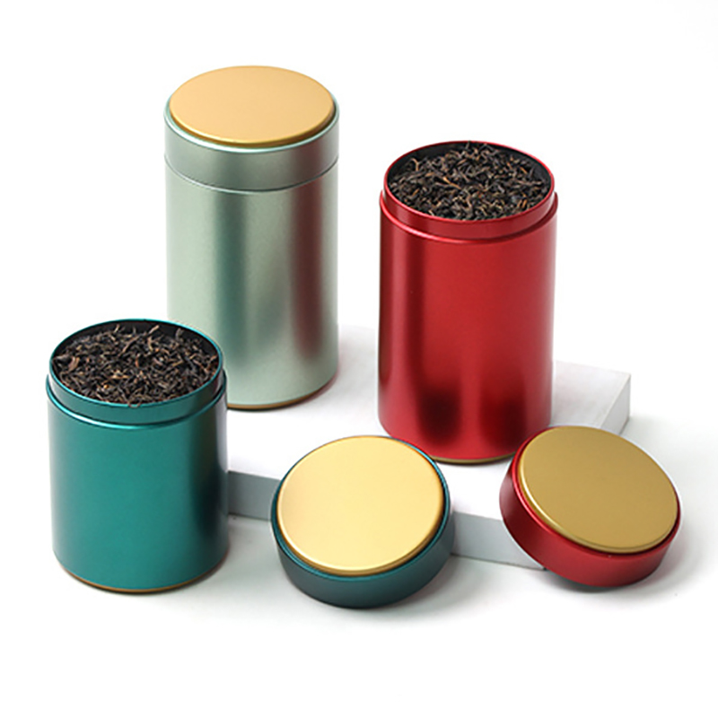Coffee Tea Sugar Container Set - Портативная чайная коробка, однотонная чайная герметичная