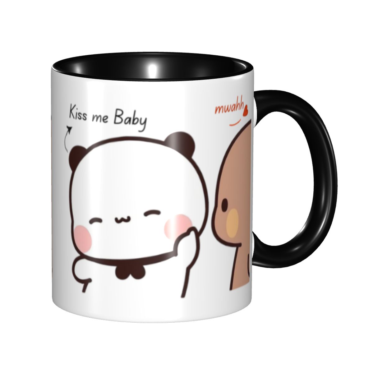 Coffee Tea Me - Персонализированная кофейная кружка Kiss Me Baby