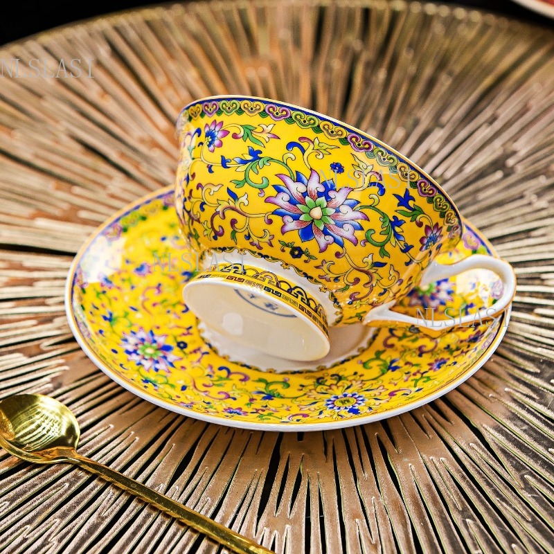 Coffee Tea In Chinese - Набор из 220 мл китайской фарфоровой