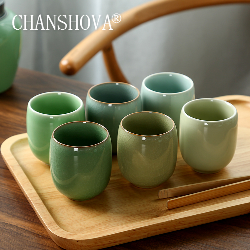 Coffee Tea In Chinese - CHANSHOVA-Фарфоровый набор чайных чашек, традиционный китайский