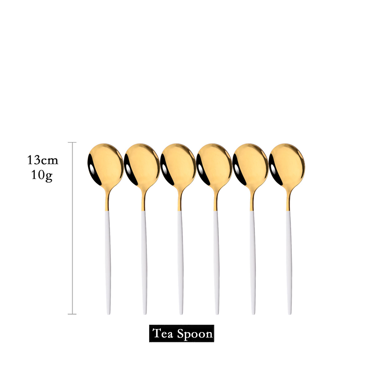 Coffee Tea Sugar Canister Set - 6 шт., зеркальная чайная ложка из
