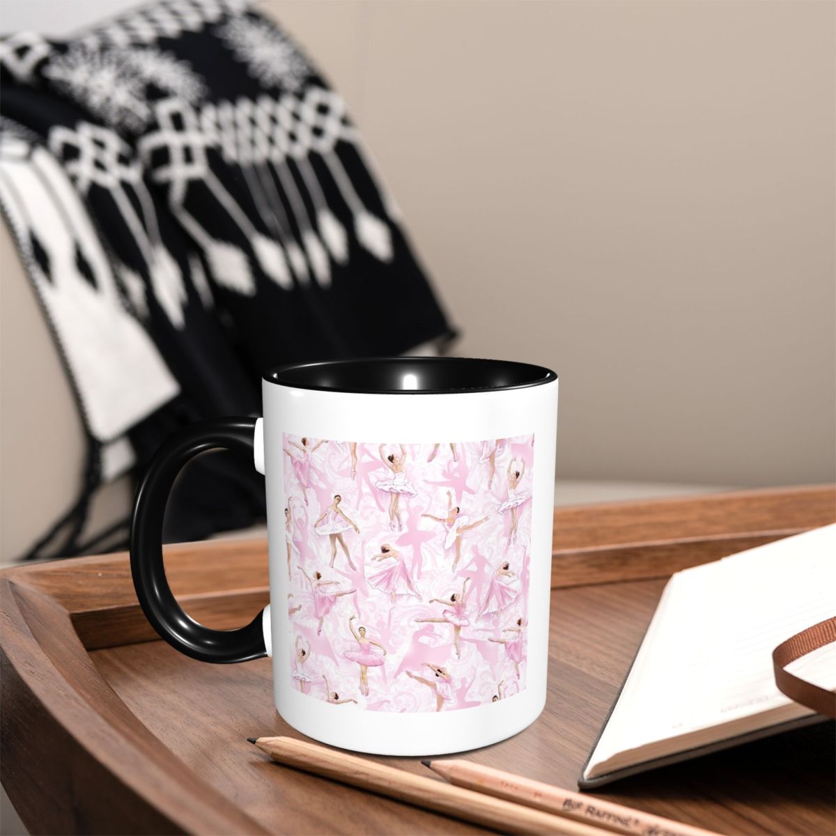 Coffee Tea Me - Кружка для балерины «Балет делает меня