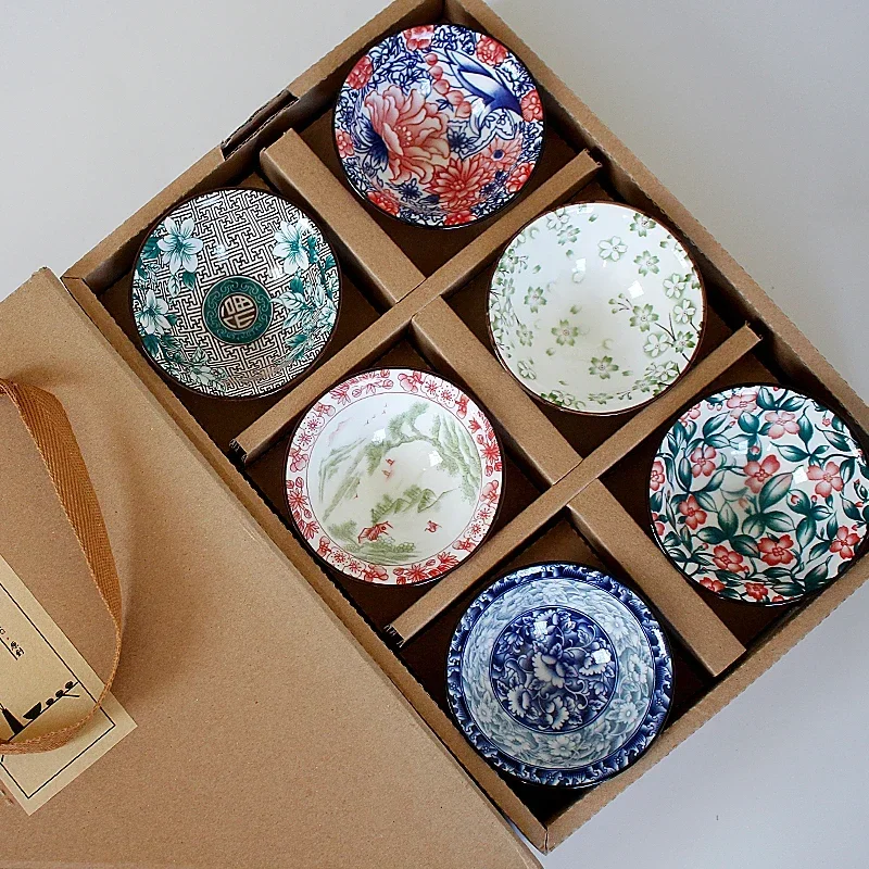 Coffee Tea In Chinese - 6 шт., китайская бытовая чайная посуда,