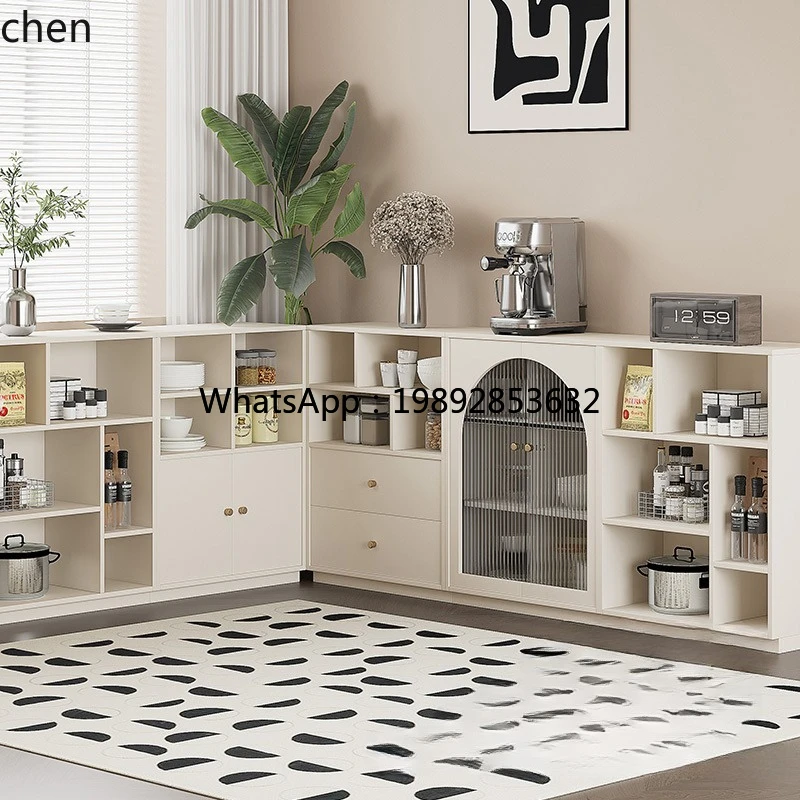 Coffee & Tea - Pastry Góc Xanh - Кухонный боковой шкаф-тумба i7 Cream Wind