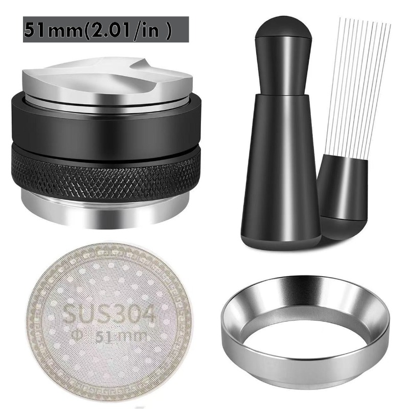Coffee Tamper Leveler - Набор для эспрессо 51/53/58 мм, 5