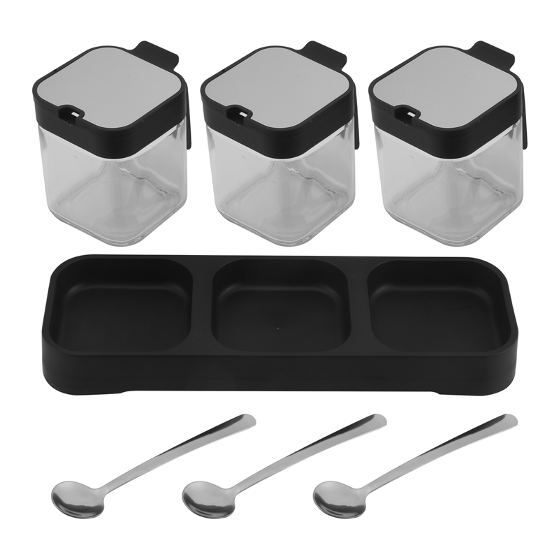 Coffee Tea Sugar Container Set - AC88-стеклянные банки для хранения, набор контейнеров