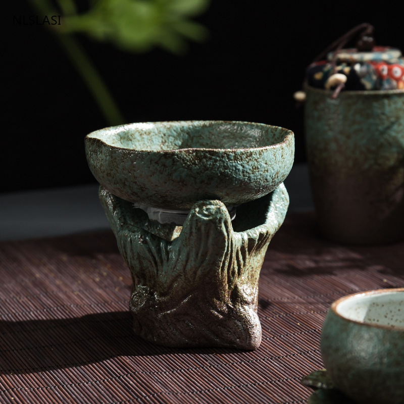 Coffee Tea In Chinese - Ретро керамическое чайное ситечко ручной работы