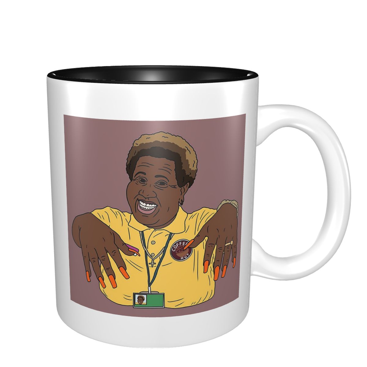 Coffee Tea Me - Забавная керамическая кружка «Come Fly With