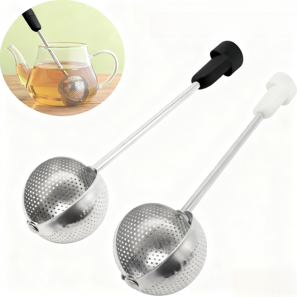 Tea Strainer Mesh - Сетка из нержавеющей стали, скручивающий чайный