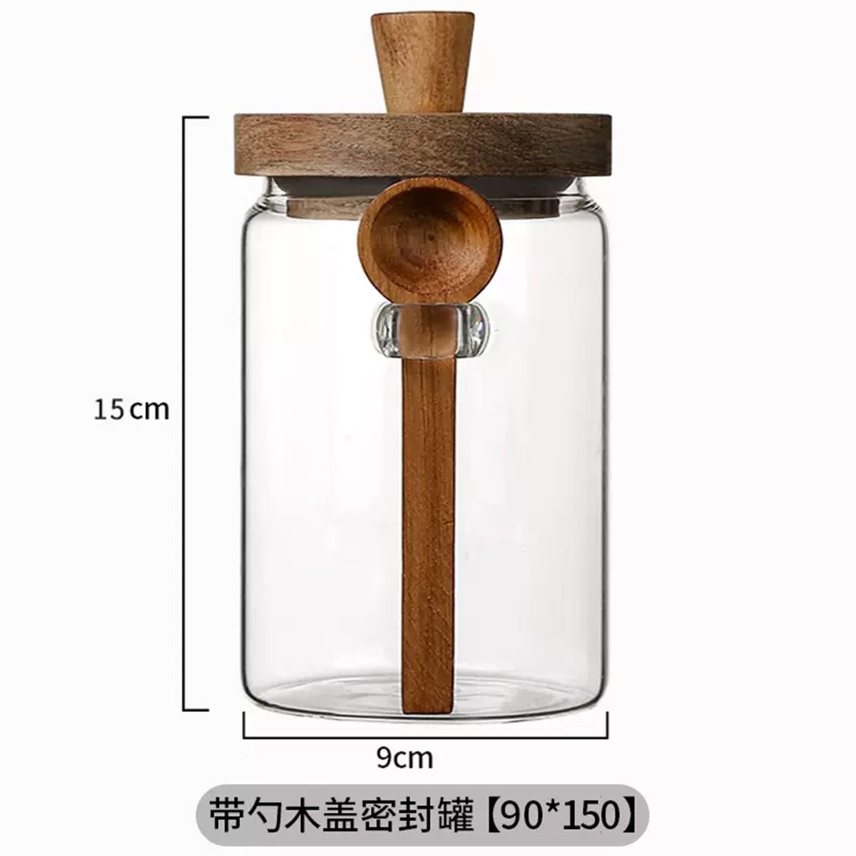 Coffee Tea Sugar Canister Set - Стеклянная банка для хранения с герметичной
