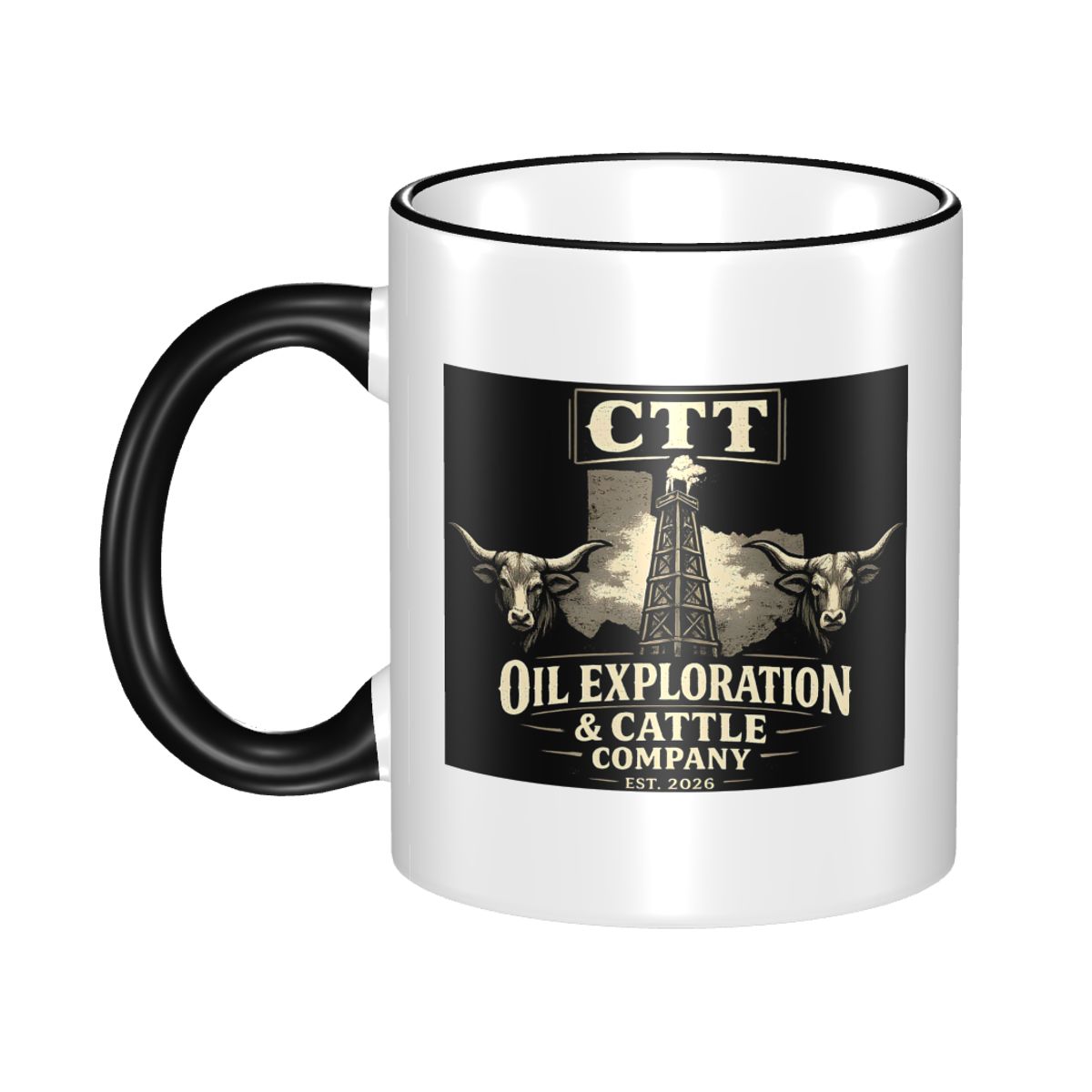 Coffee Tea And Company - Кружка CTT Oil Exploration And Cattle
