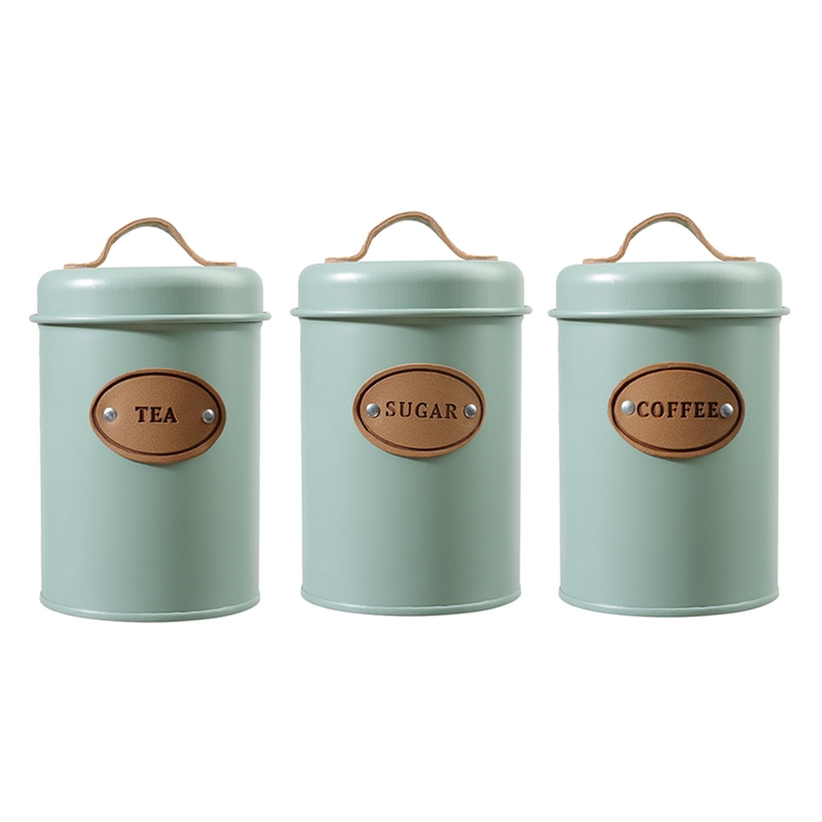Набор из 3 многофункциональных – обзор и цена Coffee Tea Sugar Container Set