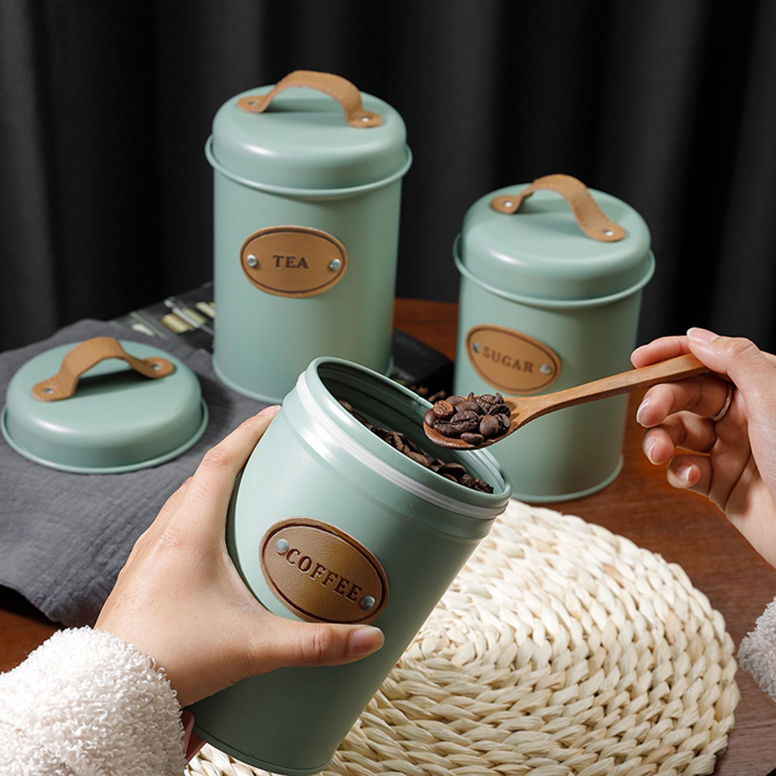 Набор из 3 многофункциональных – обзор и цена Coffee Tea Sugar Container Set