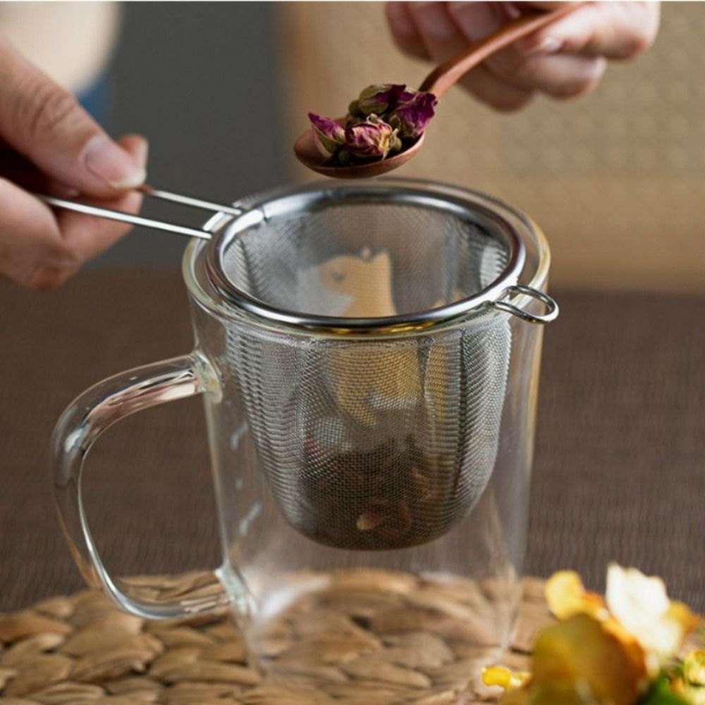 Ситечко для чая из нержавеющей – обзор и цена Tea Strainer Mesh