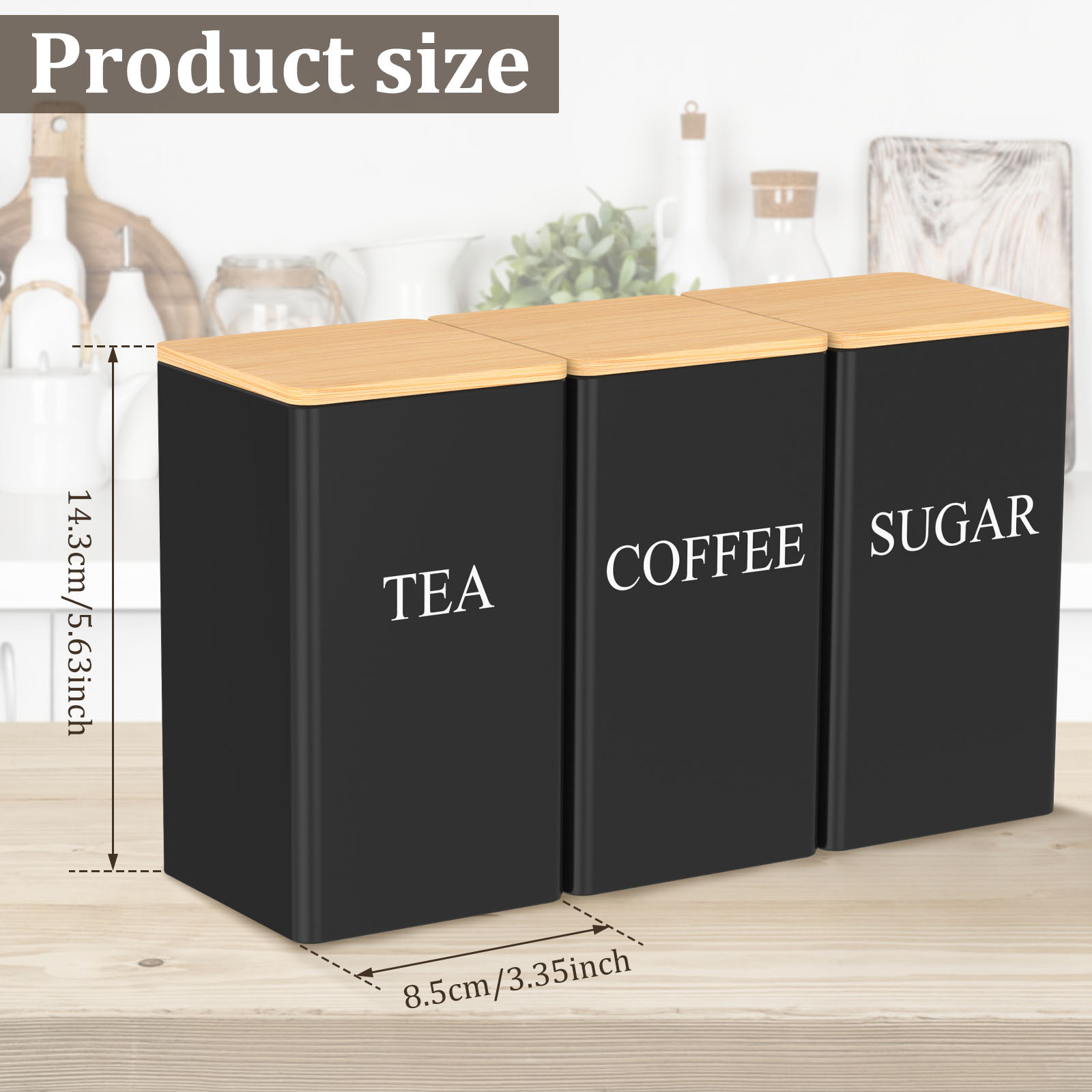 Набор канистр для кофе, чая и  – обзор и цена Coffee Tea Sugar Container Set