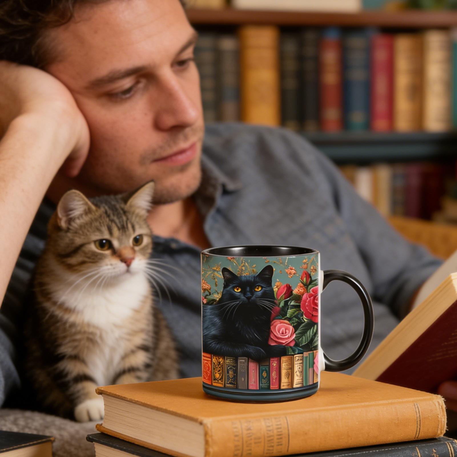 Керамическая кружка для кофе с – обзор и цена Coffee Tea Library