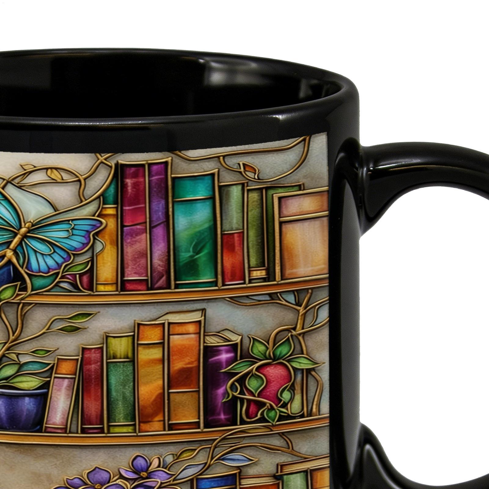 Керамическая кружка для кофе с – обзор и цена Coffee Tea Library