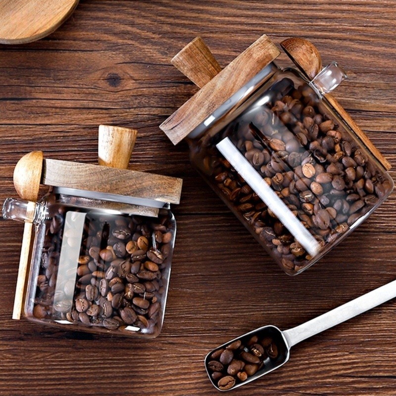 Набор из 3 стеклянных банок AB – обзор и цена Coffee Tea Sugar Container Set