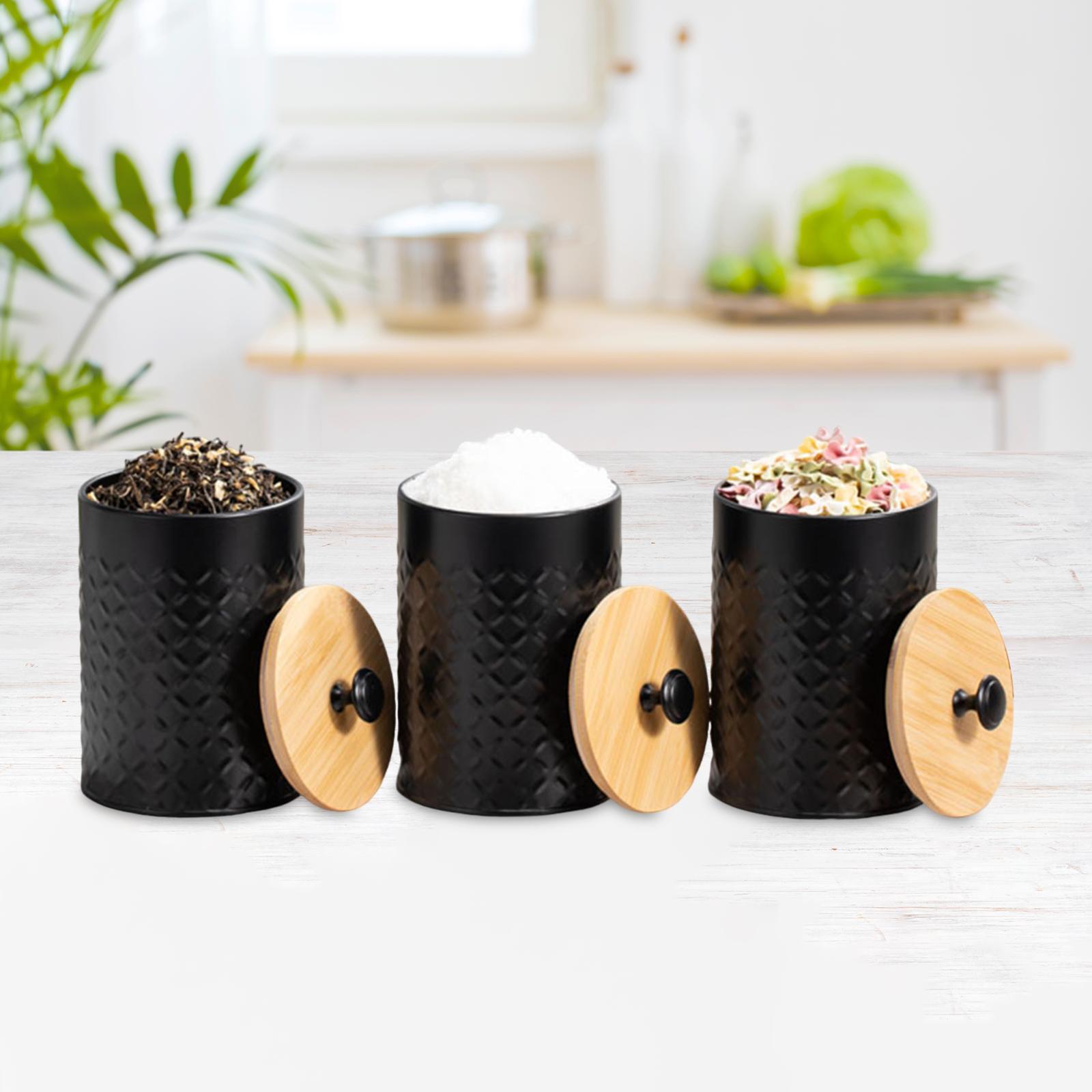 Набор из 3 контейнеров для чая – обзор и цена Coffee Tea Sugar Container Set