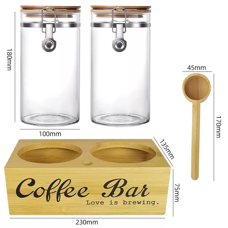 Банки для хранения кофе, 2 упа – обзор и цена Coffee Tea Bean