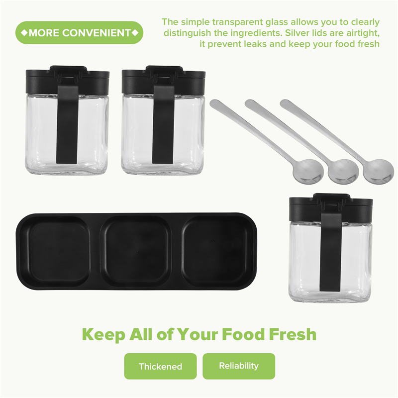 AC88-стеклянные банки для хран – обзор и цена Coffee Tea Sugar Container Set
