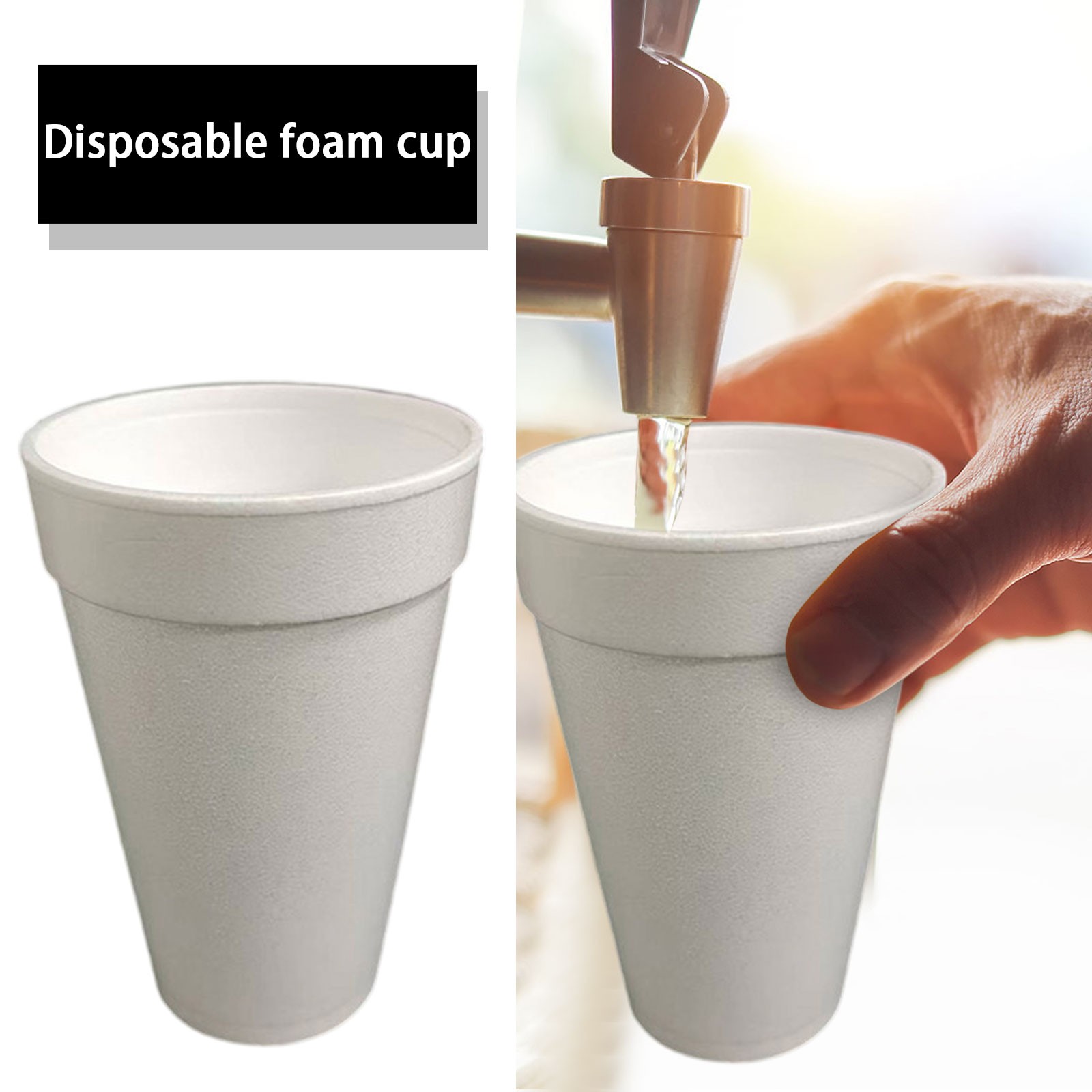50 шт. белый одноразовый бумаж – обзор и цена Coffee Tea And Company